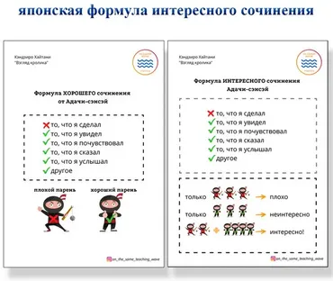 Японская формула интересного сочинения (Мария Несветайлова)