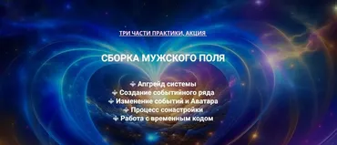 Три части практики Сборка Мужского поля (Эмилия Франк)