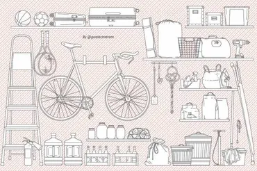 [architectured] Набор деталей Кладовая (Маргарита Гайдук)