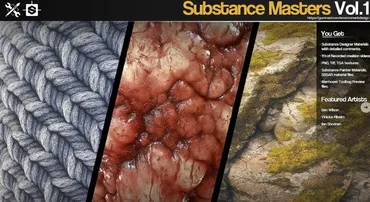 [artstation] Substance Masters Vol.1 (Jonas Ronnegard)