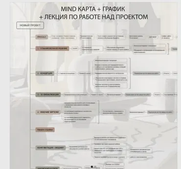 Mind карта + график проектов + задачи + лекция (Светлана Мамаенко)