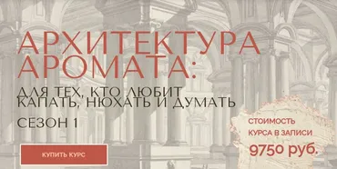 Архитектура аромата. Сезон 1 (Анна Зворыкина)