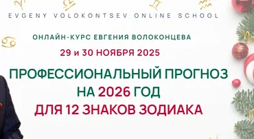 Профессиональный прогноз на 2026 год для 12 знаков зодиака. Тариф Standart (Евгений Волоконцев)