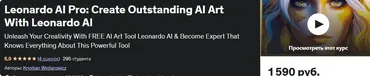[Udemy] Leonardo AI Pro: создавайте выдающиеся арты с ИИ с помощью Leonardo AI (Krystian Wojtarowicz)