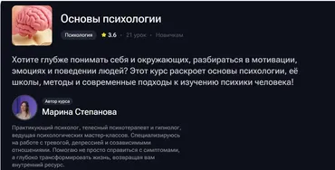 Основы психологии (Марина Степанова)