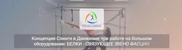 [Центр Практика] Концепция Слинги в Движении при работе на большом оборудовании: Белки - связующее звено фасции (Анна Селиверстова, Ася Хазиахметова)