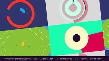 [Videohive] Открывалка с абстрактными формами / Abstract Shapes Opener (ana_insomnia)