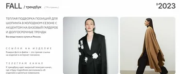 Трендбук Fall Осень 2023 (Маргарита Степанченко)