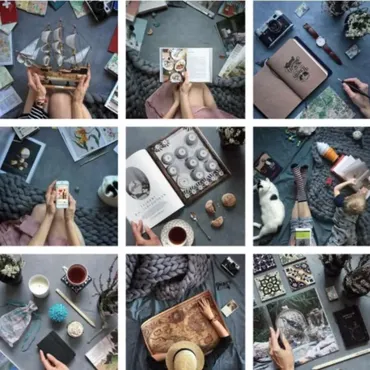 Ожившие раскладки Flat Lay (Натали Бродач)