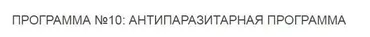 Матрицы Гаряева. Программа №10 Антипаразитарная программа (Петр Гаряев)