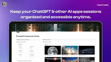 PromptX Center - храни диалоги ChatGPT в одном месте (haonmade)