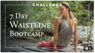 Boho Beautiful Official. Challenges. Waistline Bootcamp I 7 Day Calendar (bohobeautiful)