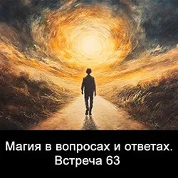 Магия в вопросах и ответах. Встреча 63 (Ксения Меньшикова)