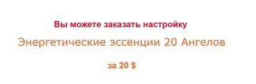 Энергетические эссенции 20 Ангелов (Наталья Булхак)