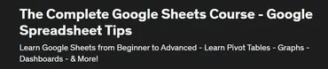 Полный курс Google Таблиц - Советы по работе с таблицами Google (Ти Джей Уокер)