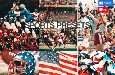 [Creativefabrica] Cheerleader Presets, Sport Moody Filter
