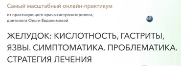 Желудок: кислотность, гастриты, язвы. Симптоматика. Проблематика. Стратегия лечения. Тариф Экспресс (Ольга Евдокимова)