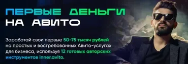 Первые деньги на авито. Тариф Специальный (Владимир Иннер)