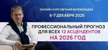 Профессиональный прогноз для всех 12 асцендентов на 2026 год. Тариф Standart (Евгений Волоконцев)