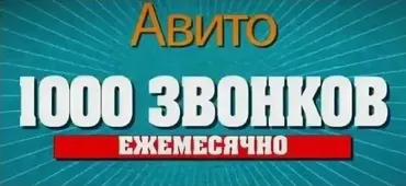 1000 звонков ежемесячно с авито (Иван Мосичев)