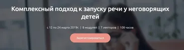 [Мерсибо] Комплексный подход к запуску речи у неговорящих детей (Елена Косинова, Светлана Волкова)
