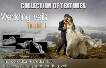 Коллекция текстур 2: свадебные вуали / Wedding veils. Vol 2 (Дмитрий Усанин)