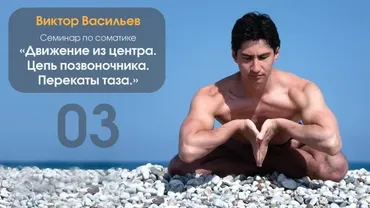 Движение из центра. Цепь позвоночника. Перекаты таза (Виктор Васильев)