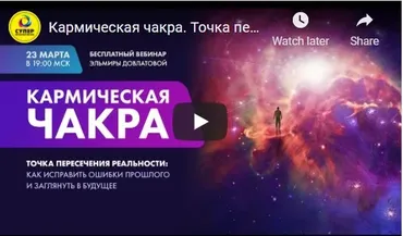 Восьмая чакра. Исцеление кармических ситуаций (Эльмира Довлатова)