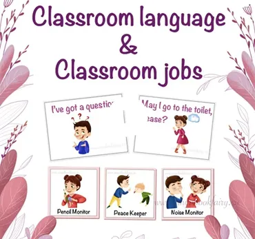 Classroom language & classroom jobs (Анна Меркурьева)