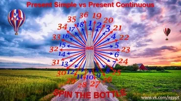 Интерактивная игра Present Simple vs Present Continuous (Ольга Белькова)