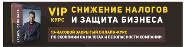 Снижение налогов и защита бизнеса + Бонус. Тариф Vip (Дмитрий Шумейко)
