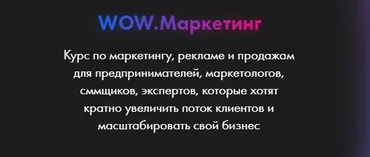 WOW.Маркетинг. Тариф Light (Анастасия Полянская)