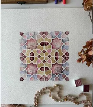 [mandala_lovestore] Храмовая Геометрия. Узор 2 (Татьяна Потехина)