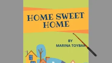 Интерактивный минибук Home Sweet Home (Марина Тойбар)