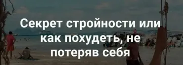 Секрет стройности или как похудеть, не потеряв себя (Екатерина Федорова)