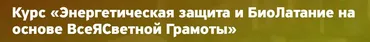 Энергетическая защита и Биолатание на основе Всеясветной Грамоты (Елена Вырышева)
