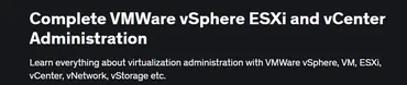 [Udemy] Полное администрирование VMWare vSphere ESXi и vCenter (Imran Afzal)