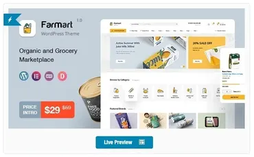[Themeforest] Farmart v1.0.0 - тема для WordPress (drfuri)