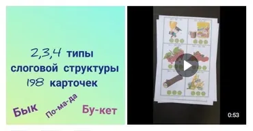 [svetlanasmirnova_logo] Логопедический альбом. 2, 3, 4 тип слоговой структуры слов (Светлана Смирнова)