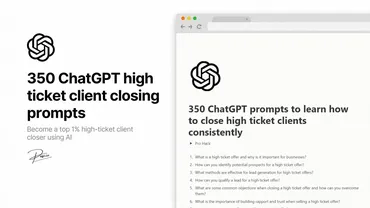 350 запросов ChatGPT для закрытия дорогих клиентов (Pascio)