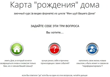 Карта рождения дома (Юрий Сбитнев)