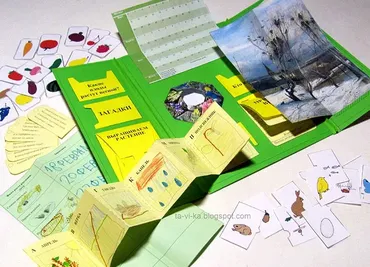 [Lapbook] Шаблон лэпбука Весна (Татьяна Пироженко)