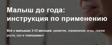 Малыш до года: инструкция по применению 3-12 месяцев. Тариф Базовый (Полина Грин)