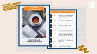 [Smart English Learning] Справочник по Правилам Чтения