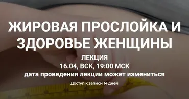 Жировая прослойка и здоровье женщины (Елена Иванова)