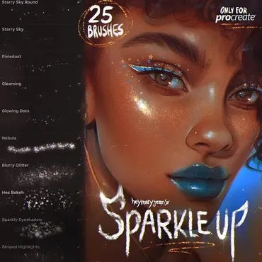 Набор кистей Sparkle Up Brushset (heymaryjean)