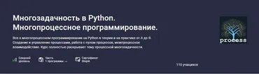 [Stepik] Многозадачность в Python. Многопроцессное программирование (Александр Шибаев)