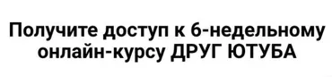 Друг Ютуба. Пакет «Я справлюсь» 2020 (Максим Чернов)