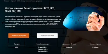 [babok-school.ru] Методы описания бизнес-процессов: IDEF0, DFD, BPMN, EPC, UML (Анна Вичугова)