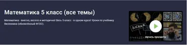 [Stepik] Математика 5 класс. Все темы (Илья Панкратов)